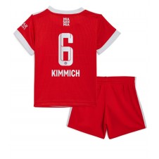 Bayern Munich Joshua Kimmich #6 Hemmaställ Barn 2022-23 Korta ärmar (+ Korta byxor)